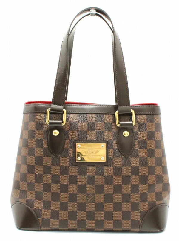 11661076 Louis Vuitton Damier Hampstead PM Tote Bag Canvas Brown