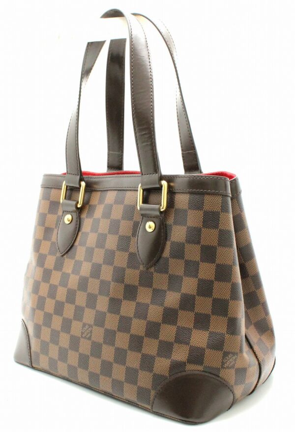 11661076 1 Louis Vuitton Damier Hampstead PM Tote Bag Canvas Brown