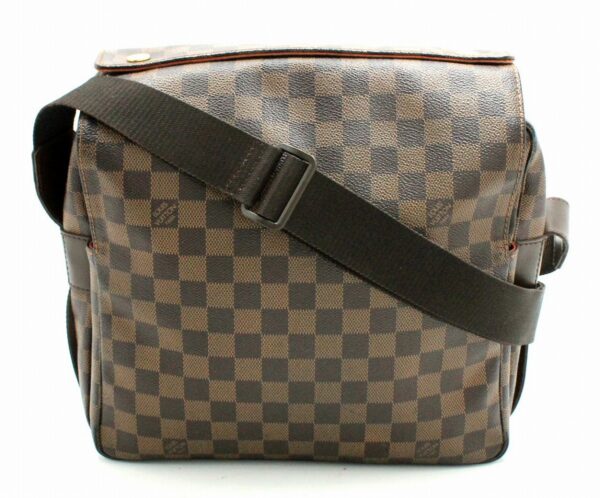 11661131 Louis Vuitton Damier Naviglio Shoulder Bag Canvas Brown