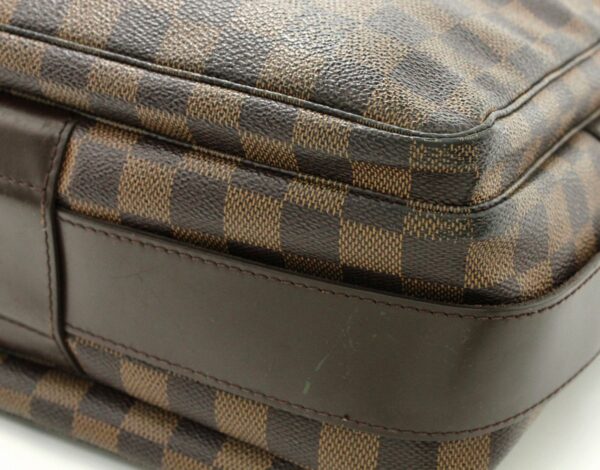 11661131 2 Louis Vuitton Damier Naviglio Shoulder Bag Canvas Brown