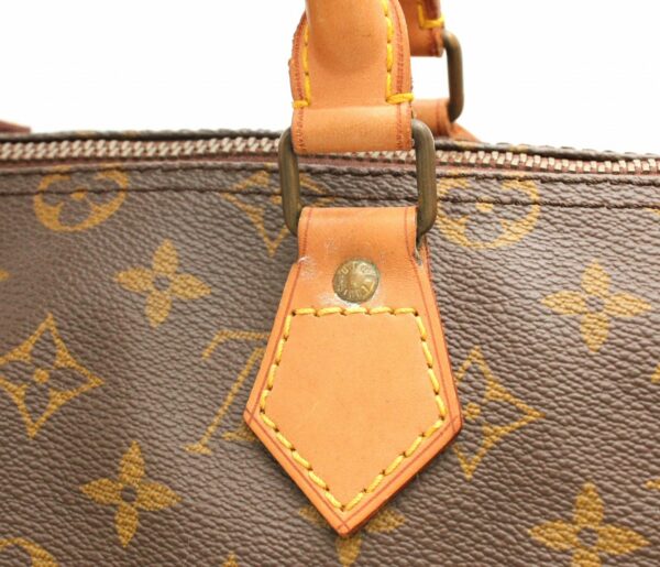 11661268 6 Louis Vuitton Monogram Speedy 35 Bag Canvas Brown