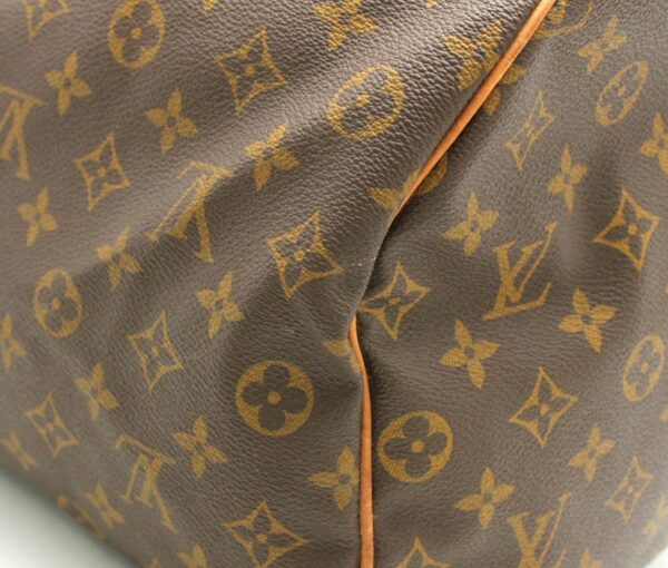 11661268 7 Louis Vuitton Monogram Speedy 35 Bag Canvas Brown