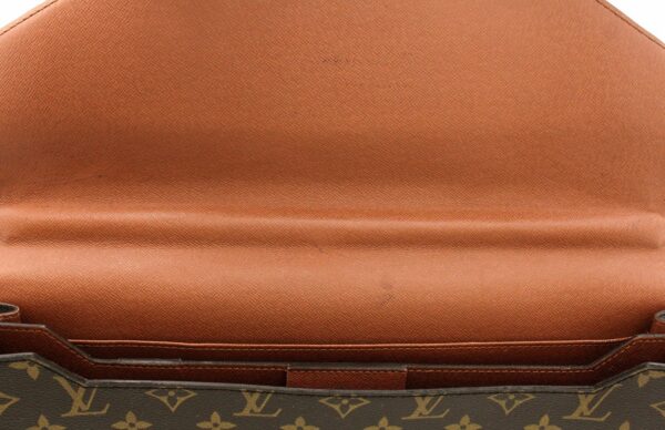 11661269 7 Louis Vuitton Monogram Serviette Conseil Briefcase Canvas Brown