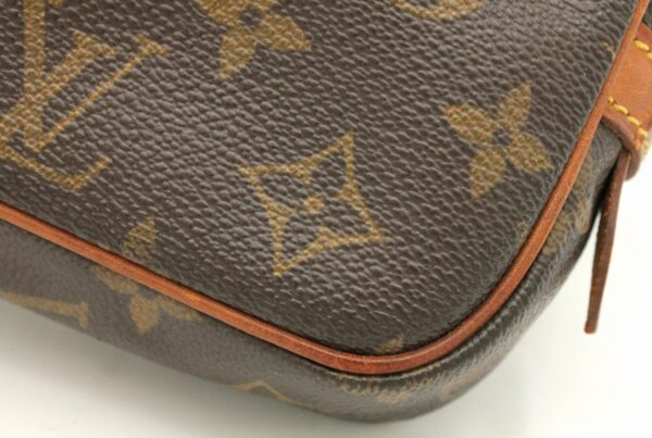 11661271 2 Louis Vuitton Monogram Marly Bandouliere Pochette Canvas Brown