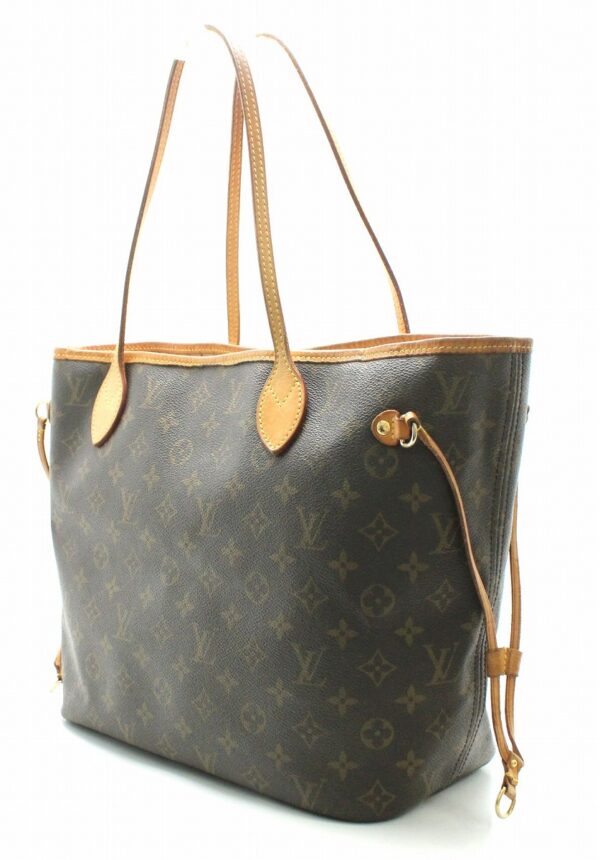 11661343 1 Louis Vuitton Monogram Neverfull MM Tote Bag Canvas Brown