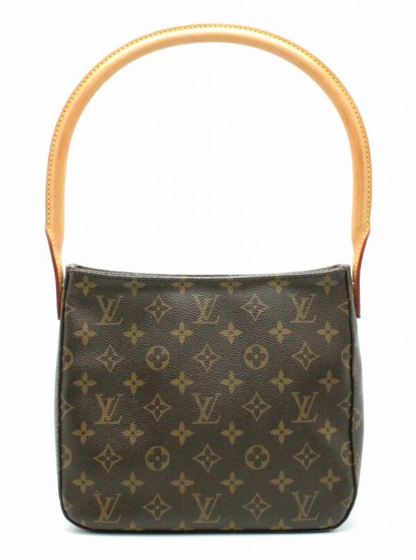 11661352 Louis Vuitton Monogram Looping MM Shoulder Bag Canvas Brown