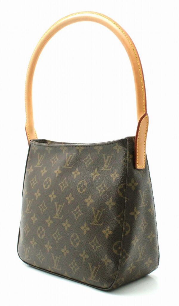 11661352 1 Louis Vuitton Monogram Looping MM Shoulder Bag Canvas Brown