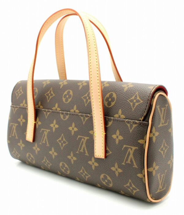 11661374 1 Louis Vuitton Monogram Sonatine Handbag Canvas Brown