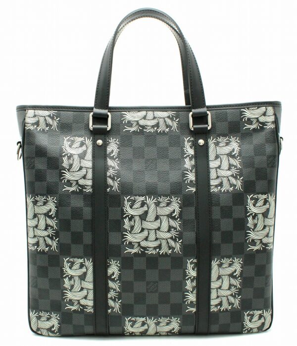 11661506 Louis Vuitton Graphite Christopher Nemeth Tadao PM Tote Black