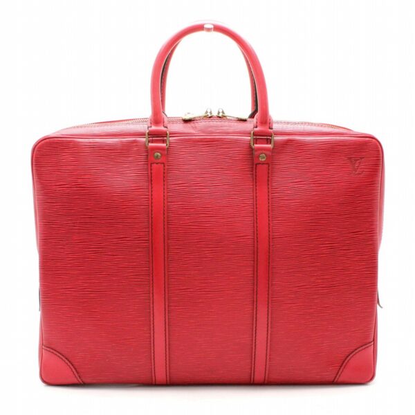 11661596 Louis Vuitton Epi Voyage PDV Briefcase Leather Red