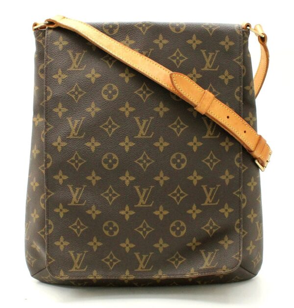 11661604 Louis Vuitton Monogram Musette Shoulder Bag Canvas Brown