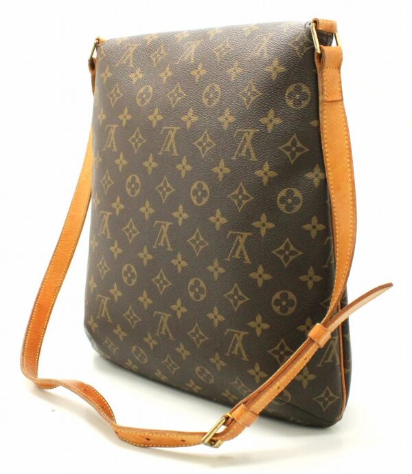 11661604 1 Louis Vuitton Monogram Musette Shoulder Bag Canvas Brown