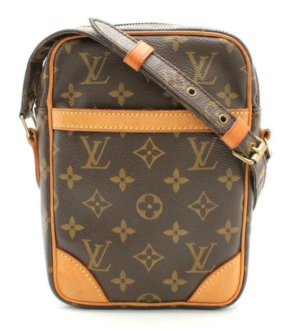 11661606 Louis Vuitton Monogram Danube Shoulder Bag Canvas Brown