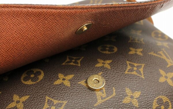 11661609 5 Louis Vuitton Monogram Musette Tango Shoulder Bag Canvas Brown