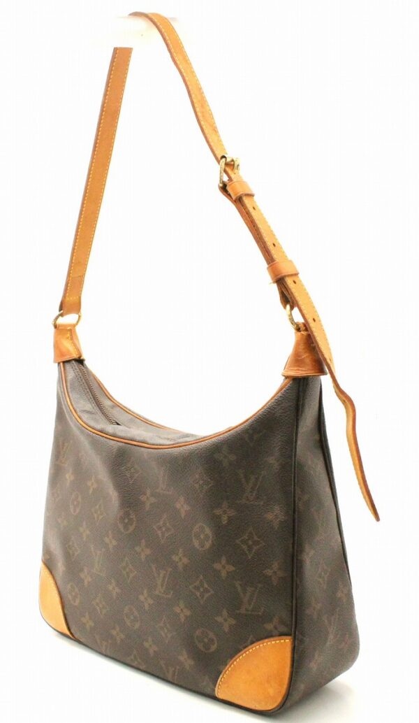 11661639 1 Louis Vuitton Monogram Boulogne Shoulder Bag Canvas Brown