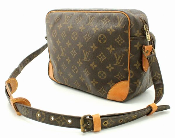 11661642 1 Louis Vuitton Monogram Nile Shoulder Bag Canvas Brown