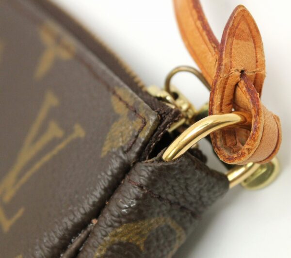 11661806 7 Louis Vuitton Monogram Pochette Accessory Pouch Canvas Brown