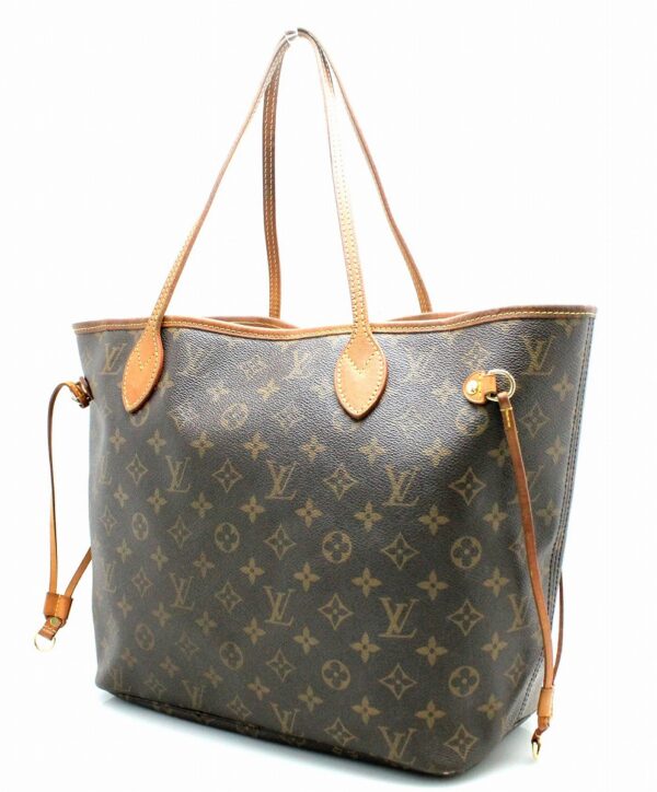 11661884 1 Louis Vuitton Monogram Neverfull MM Tote Bag Canvas Brown