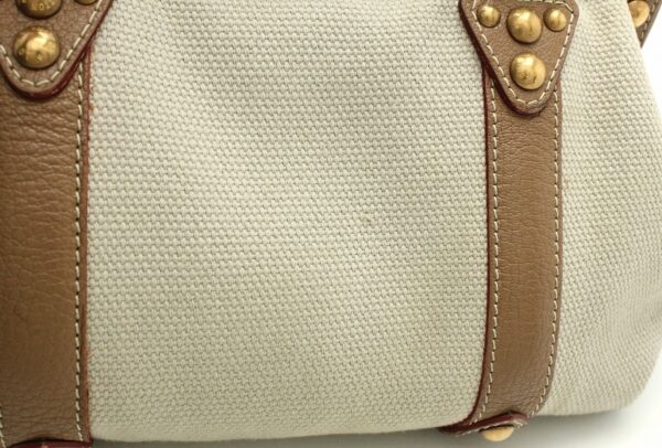 11661885 7 Louis Vuitton Toal Trianon Antigua Sac de Nuit MM Handbag Canvas Beige