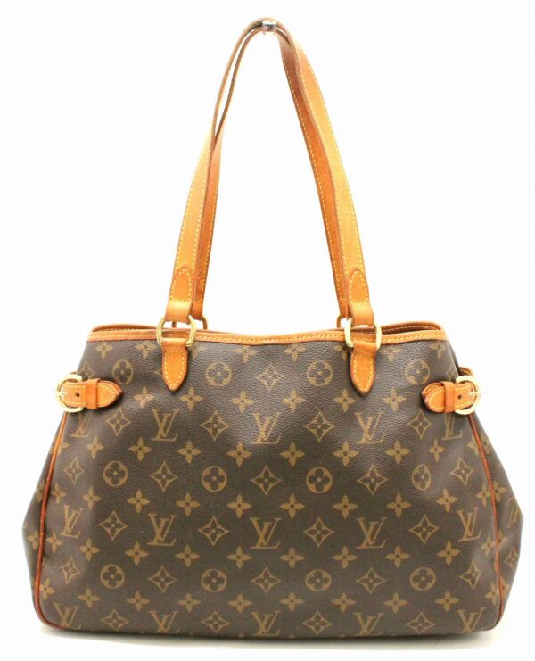 11661942 Louis Vuitton Monogram Batignolles Tote Bag Canvas Brown