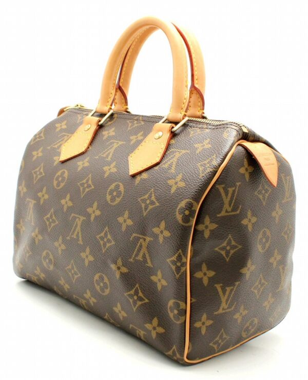 11661949 1 Louis Vuitton Monogram Speedy 25 Bag Canvas Brown