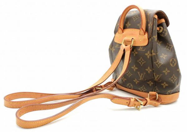 11661964 1 Louis Vuitton Monogram Mini Montsouris Rucksack Canvas Brown