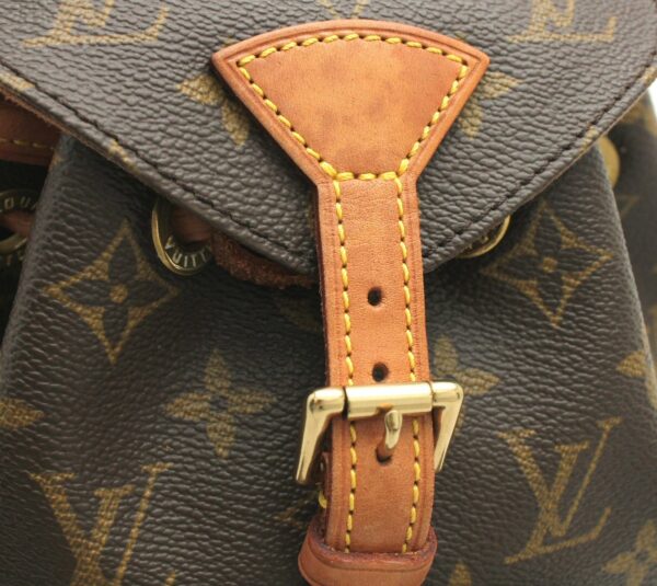 11661964 7 Louis Vuitton Monogram Mini Montsouris Rucksack Canvas Brown