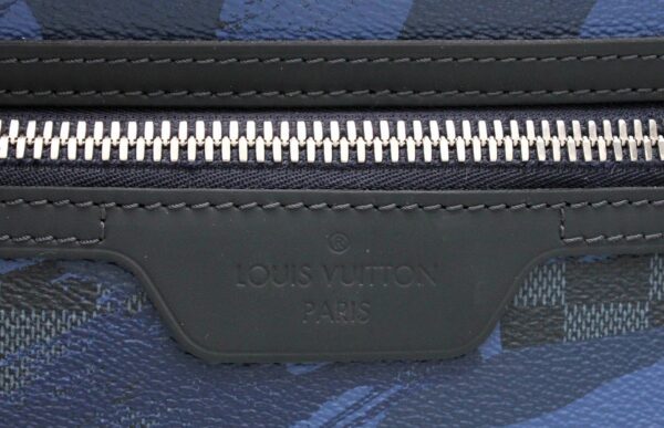 11662032 7 Louis Vuitton Damier Ecobalt Hunter Shoulder Bag Canvas Blue