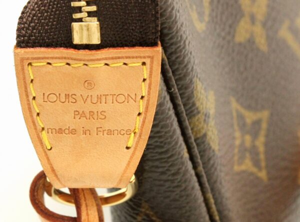 11662076 8 Louis Vuitton Monogram Cherry Pochette Canvas Brown