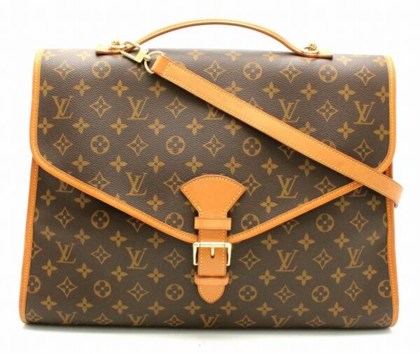 11662077 Louis Vuitton Monogram Beverly 44 Shoulder Bag Canvas Brown