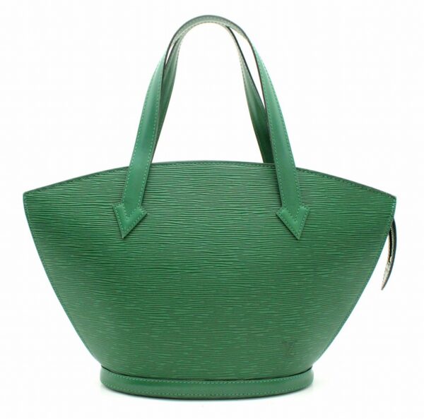 11662123 Louis Vuitton Epi Saint Jacques Shoulder Bag Leather Green