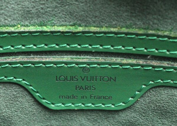 11662123 8 Louis Vuitton Epi Saint Jacques Shoulder Bag Leather Green