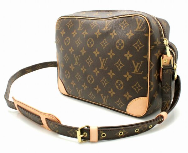 11662151 1 Louis Vuitton Monogram Nile Shoulder Bag Canvas Brown