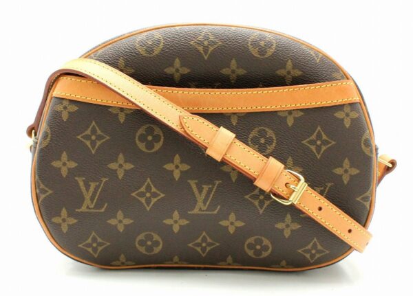 11662152 Louis Vuitton Monogram Blois Shoulder Bag Canvas Brown