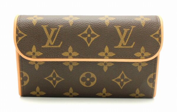 11662160 Louis Vuitton Monogram Pochette Florentine Waist Bag Canvas Brown