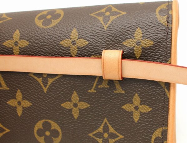 11662160 6 Louis Vuitton Monogram Pochette Florentine Waist Bag Canvas Brown