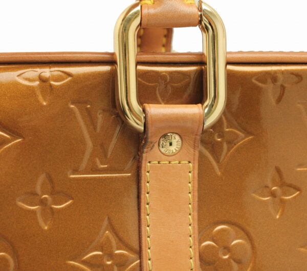 11662162 6 Louis Vuitton Vernis Van Damme Business Bag Leather Bronze