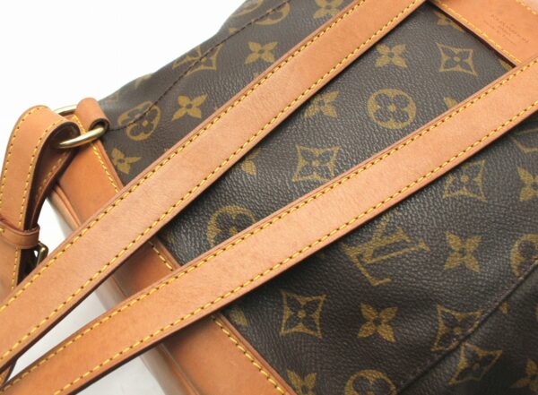 11662163 3 Louis Vuitton Monogram Montsouris MM Backpack Canvas Brown