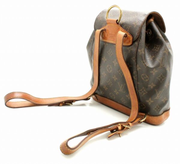 11662166 1 Louis Vuitton Monogram Montsouris MM Backpack Canvas Brown