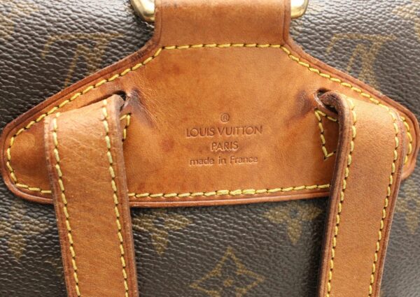 11662166 8 Louis Vuitton Monogram Montsouris MM Backpack Canvas Brown