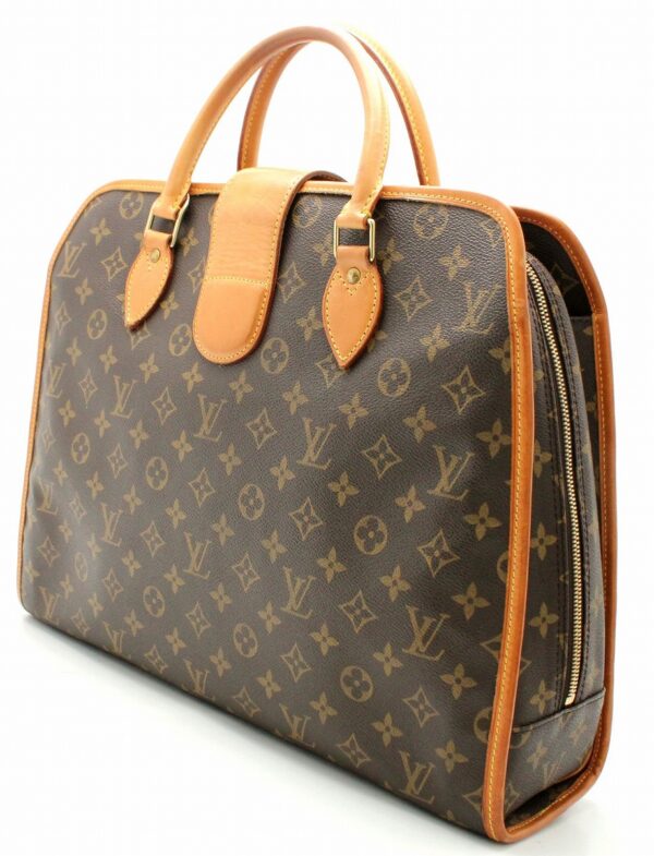 11662182 1 Louis Vuitton Monogram Rivoli Tote Bag Canvas Brown