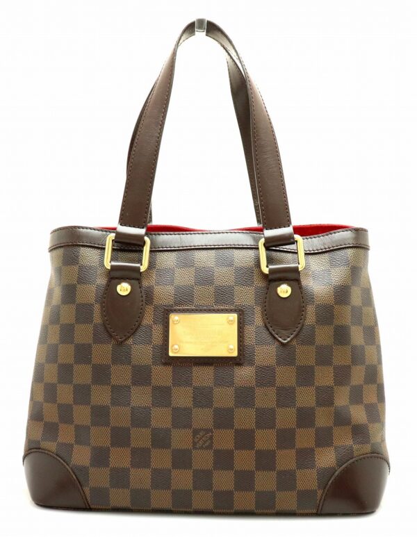 11662205 Louis Vuitton Damier Hampstead PM Tote Bag Canvas Brown