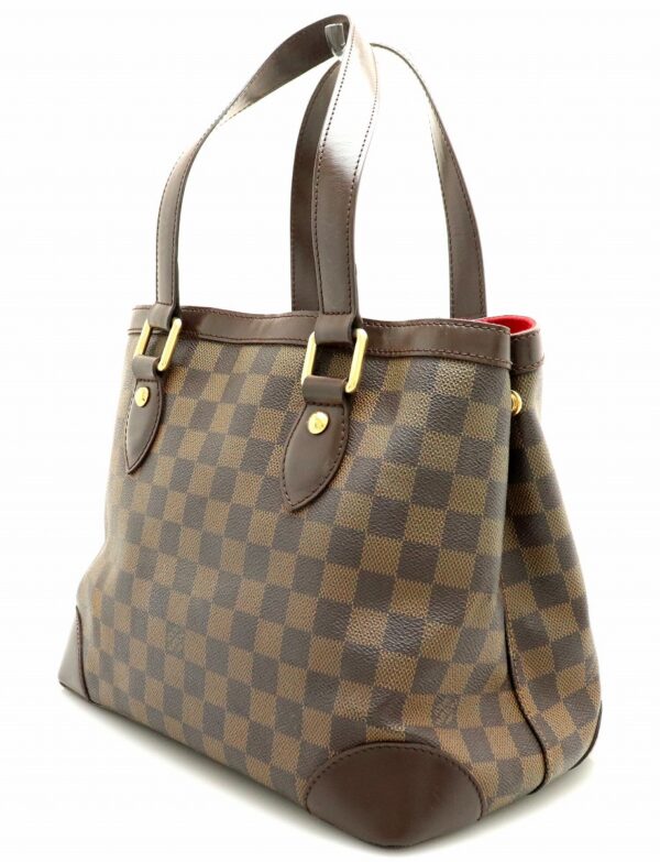 11662205 1 Louis Vuitton Damier Hampstead PM Tote Bag Canvas Brown