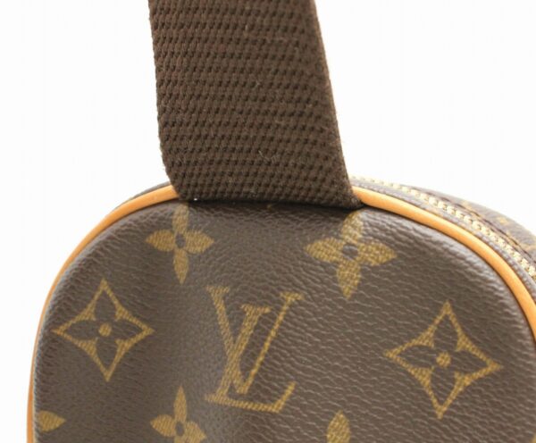 11662220 6 Louis Vuitton Monogram Pochette Ganju Body Bag Canvas Brown