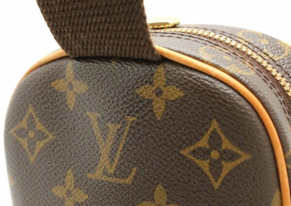 11662222 6 Louis Vuitton Monogram Pochette Ganju Body Bag Canvas Brown