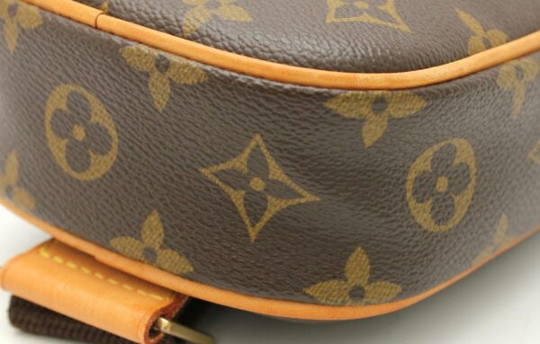 11662222 7 Louis Vuitton Monogram Pochette Ganju Body Bag Canvas Brown