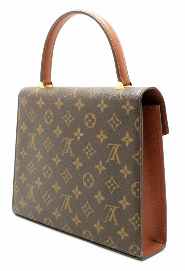 11662223 1 Louis Vuitton Monogram Malherbe Handbag Canvas Brown