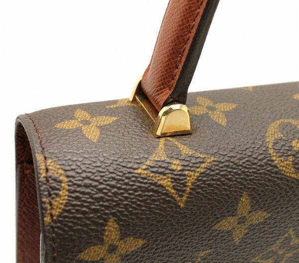 11662223 6 Louis Vuitton Monogram Malherbe Handbag Canvas Brown