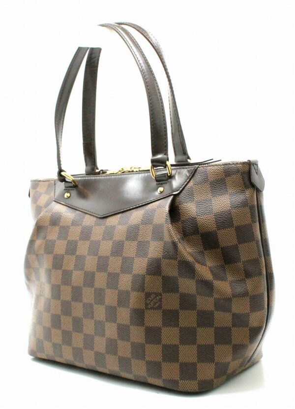 11662229 1 Louis Vuitton Damier Westminster PM Tote Bag Canvas Brown