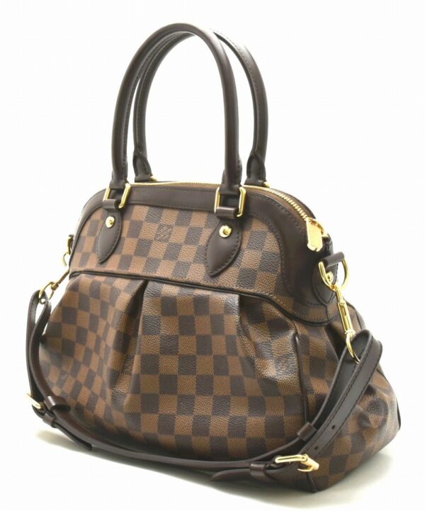 11662230 1 Louis Vuitton Damier Trevi PM Shoulder Bag Canvas Brown